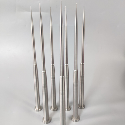 प्लास्टिक इंजेक्शन भागों के लिए 0.005 मिमी सहिष्णुता के साथ उच्च तापमान प्रतिरोध मरो बेदखलदार पिन सीधे मोल्ड कोर पिन