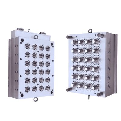 प्लास्टिक बंद करने के निर्माण के लिए हॉट रनर मल्टी-कैविटी बोतल कैप मोल्ड