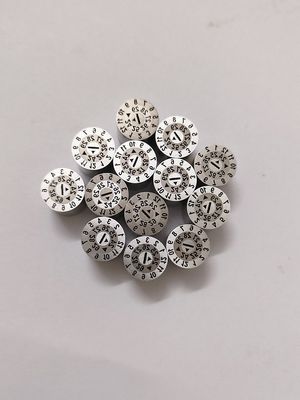 कस्टमाइज्ड साइज़ 3-टियर डेट स्टैम्प्स - SUS420 स्टेनलेस स्टील मोल्ड मार्किंग पिन्स