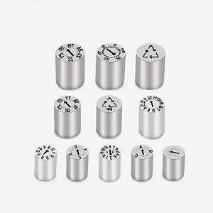 SUS420 स्टेनलेस स्टील दिनांक इन्सर्ट्स - DME और HASCO मानक मोल्ड पार्ट्स