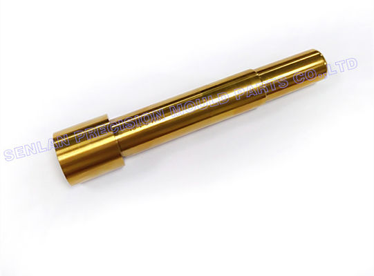 टीआईएन लेपित चरण कोर पिन ∙ H13 मरम्मत कास्टिंग और इंजेक्शन मोल्ड के लिए सटीक घटक