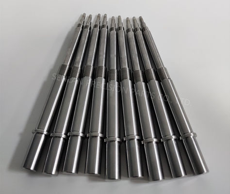 मशरूम हेड स्क्रू और थ्रेडेड कोर सेट माइक्रो-लेवल पैकेजिंग मोल्ड टूलिंग