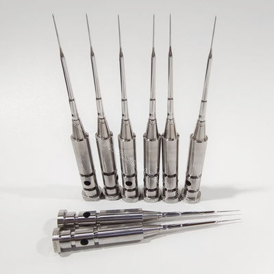 मेडिकल सिरिंज कोर पिन. Stavax स्टील बहु-गुहा मोल्ड घटकों